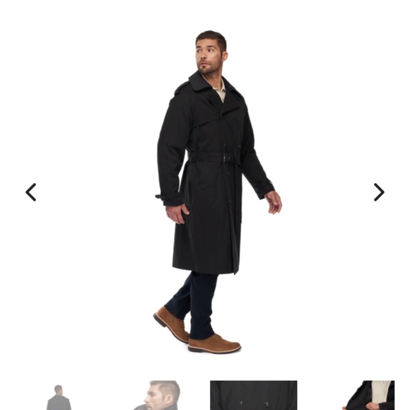 London Fog men's trench coat - Picture 9 of 9